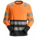 Snickers 2433 AllroundWork Hi-Vis Long Sleeve T-Shirt